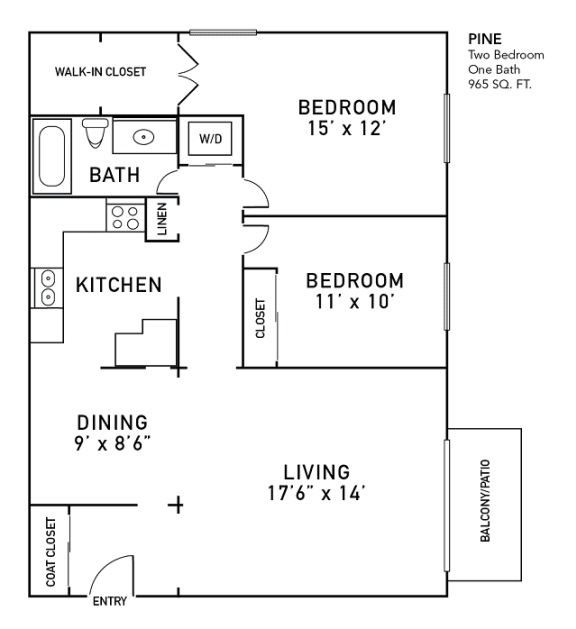 1 & 2 Bedroom Apartments in Carol Stream, IL Carol Stream Crossing